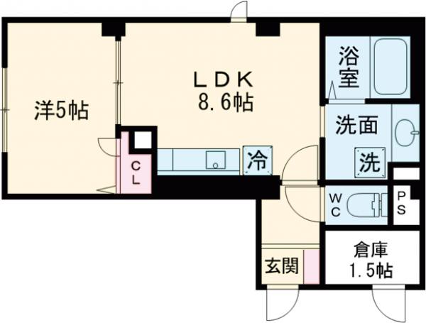 アベニュー板橋の間取り