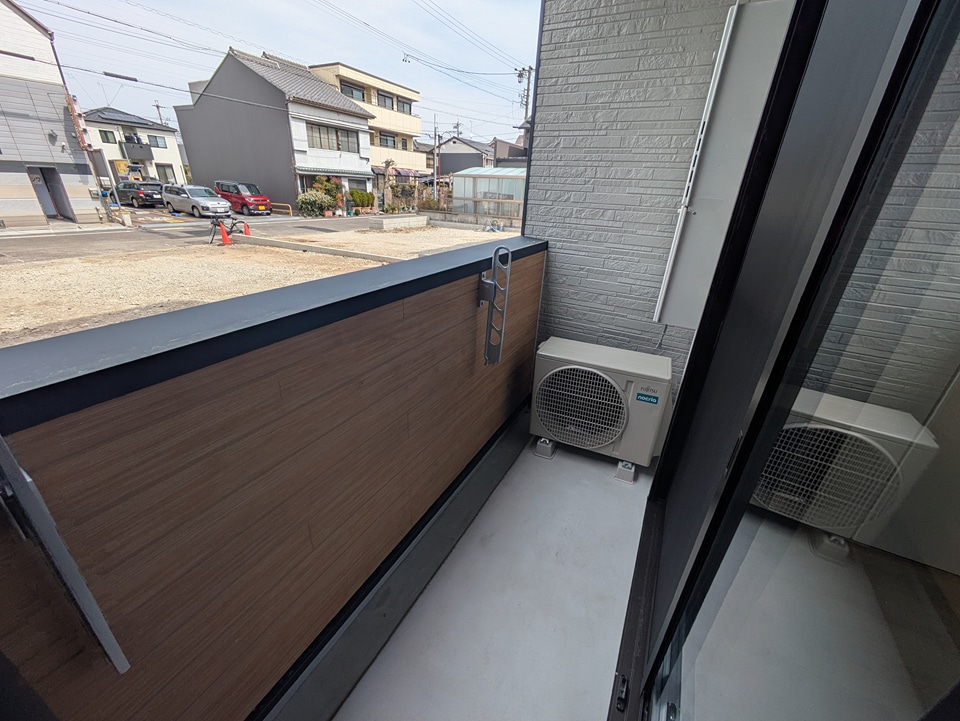 10/24 バルコニー