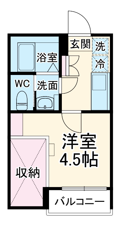 KEIAI RESIDENCE馬橋の間取り