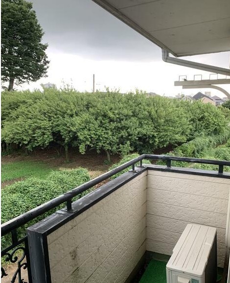 8/13 バルコニー