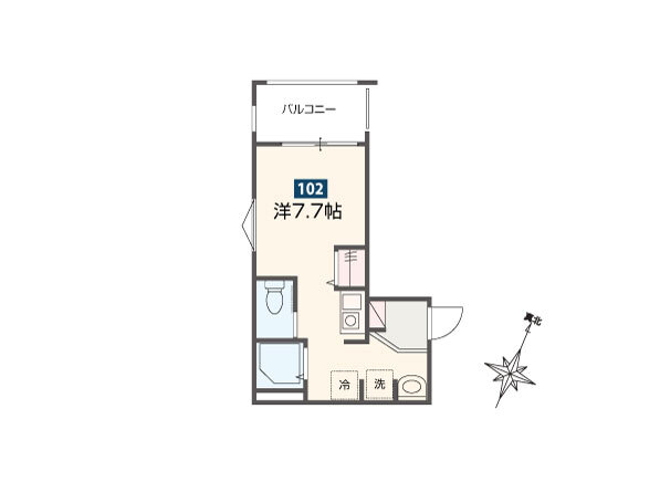 MELLAS京成小岩の間取り