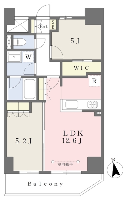プランタンSAKURAの間取り