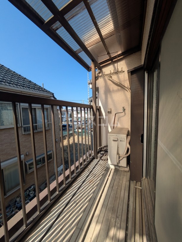 8/19 バルコニー