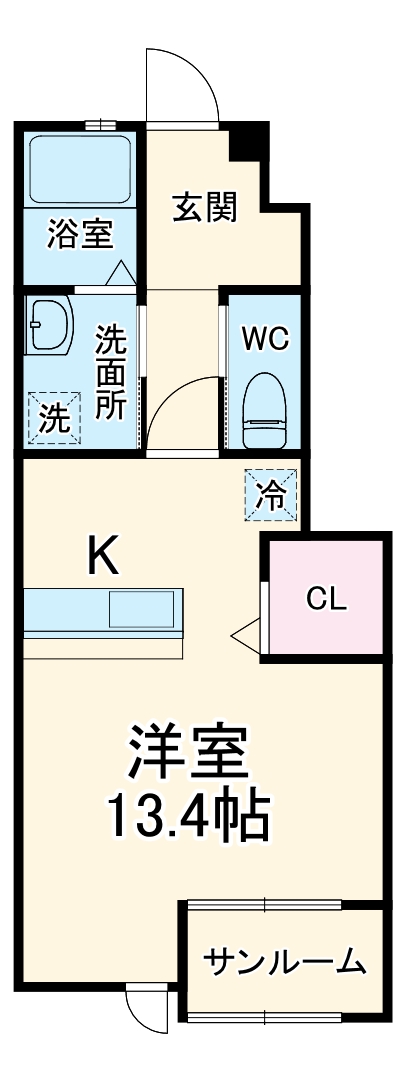 Casa Feliceの間取り