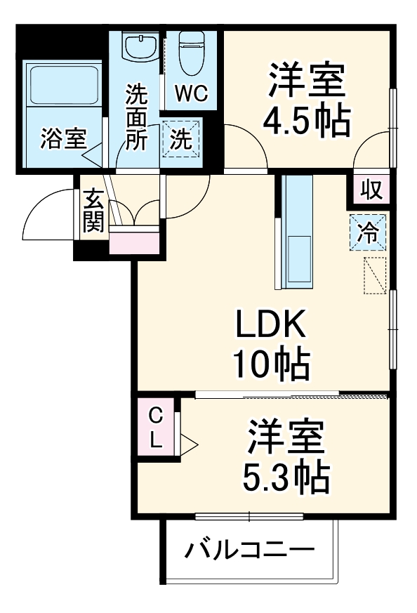 (仮称)流山西平井3丁目計画の間取り