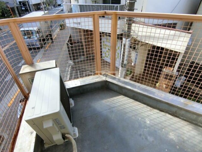 12/25 バルコニー