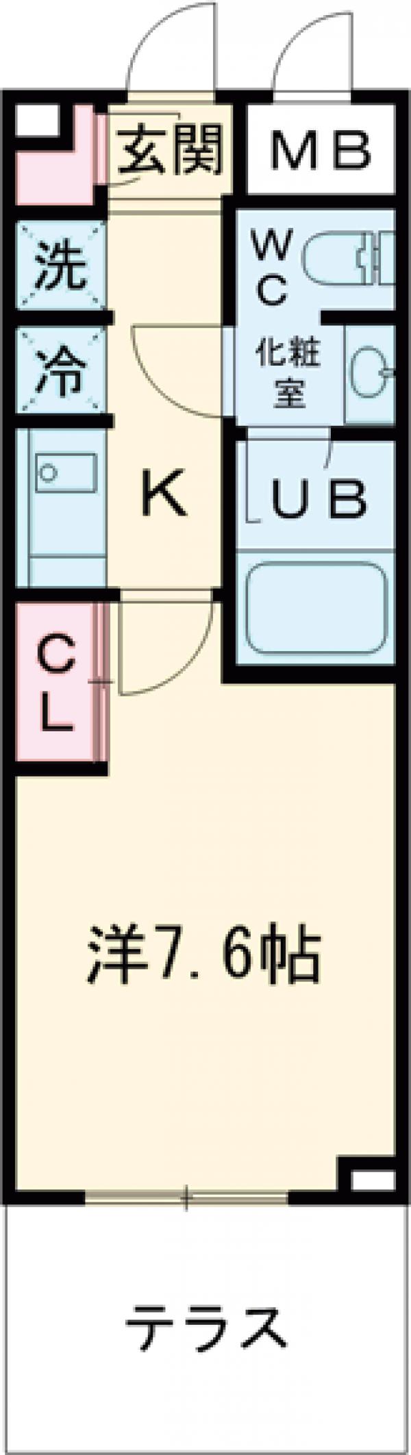 グランパーク方南町レジデンスの間取り