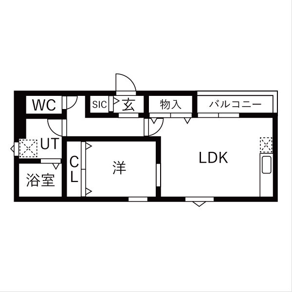Anecis岩崎の間取り