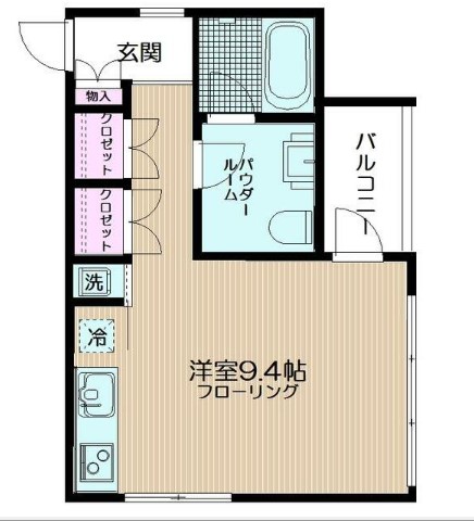 フラッツDENの間取り