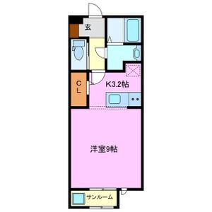 GRACE東方の間取り