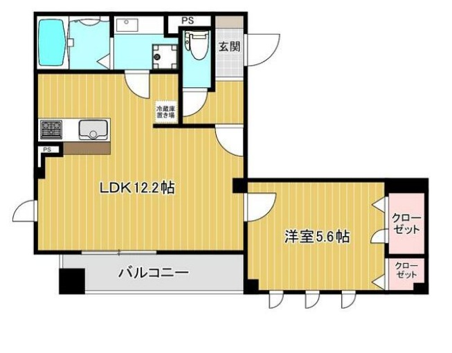 Alivio TKの間取り