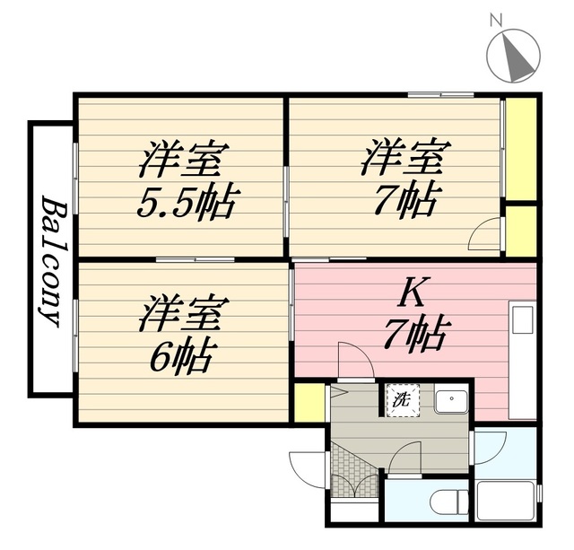 ボナール C棟の間取り
