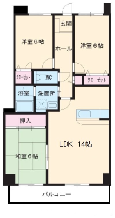 グランハートの間取り