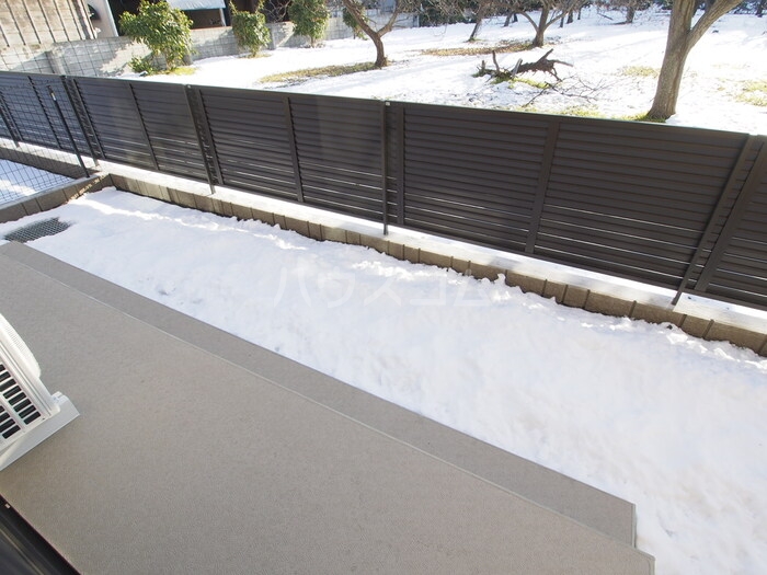 12/25 バルコニー