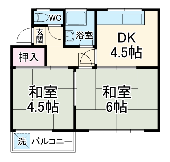 ソシアYの間取り