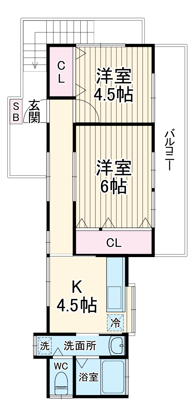 テレーズ・シオンの間取り