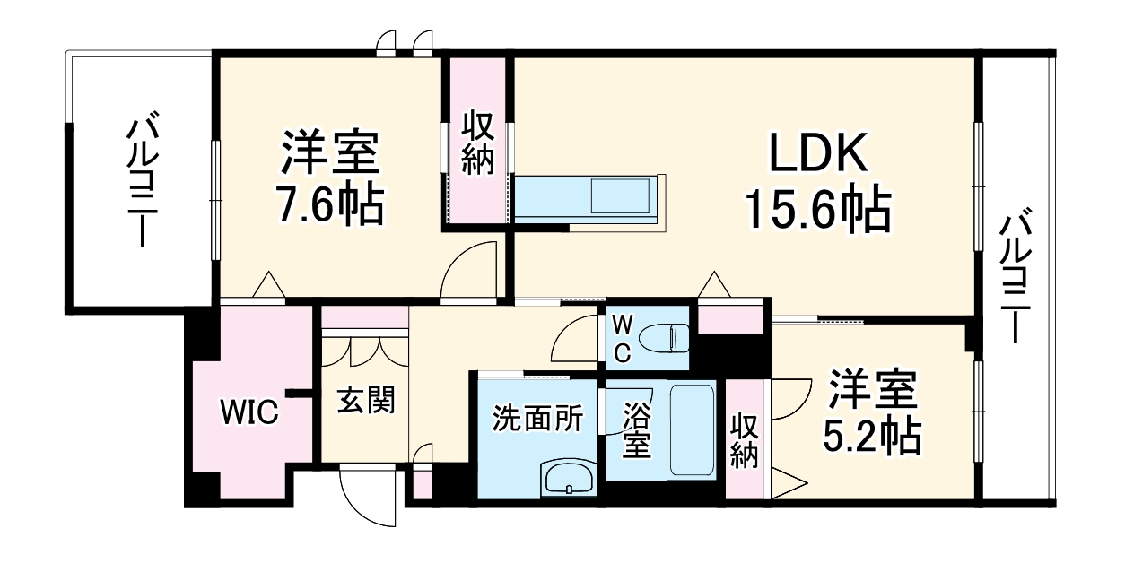 シャーメゾンサクラスクエア本郷の間取り