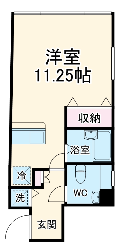 メリディアン清瀬の間取り