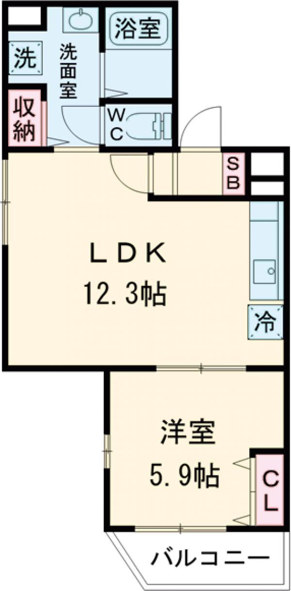 プラティーヌ碑文谷の間取り