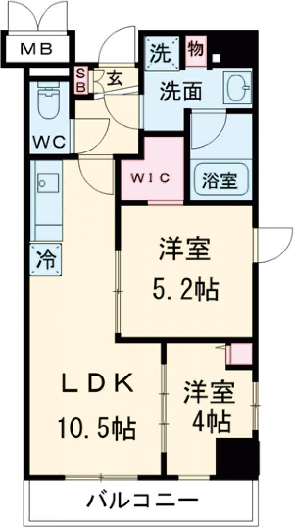 Daiwa Grace Maison 亀有の間取り
