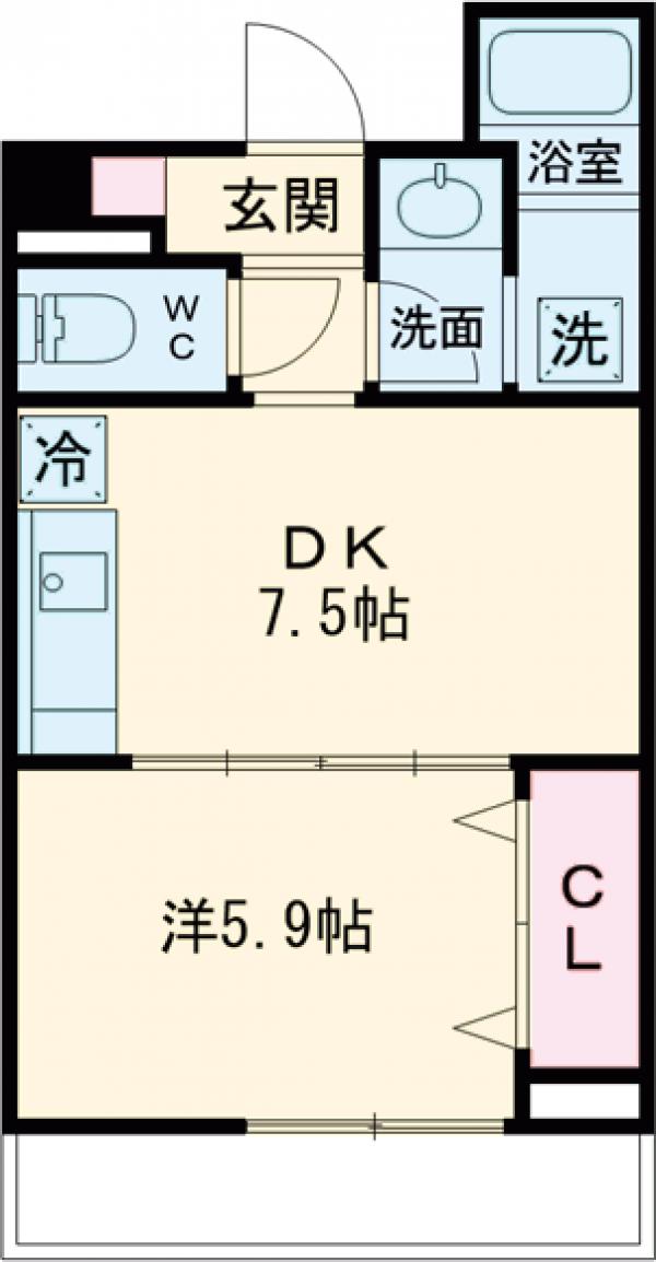 プラティーヌ碑文谷の間取り