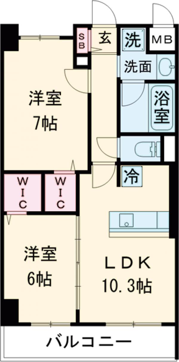 エスペランサ7の間取り