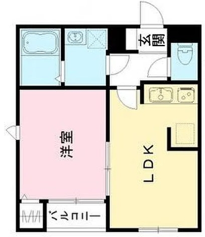 伊賀新町の完工年月(2011年6月)築の賃貸アパートの間取り