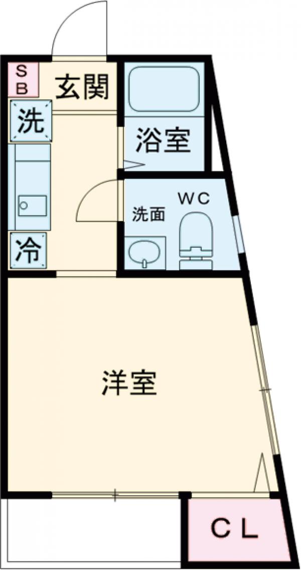 スタイルレジデンス千歳烏山の間取り
