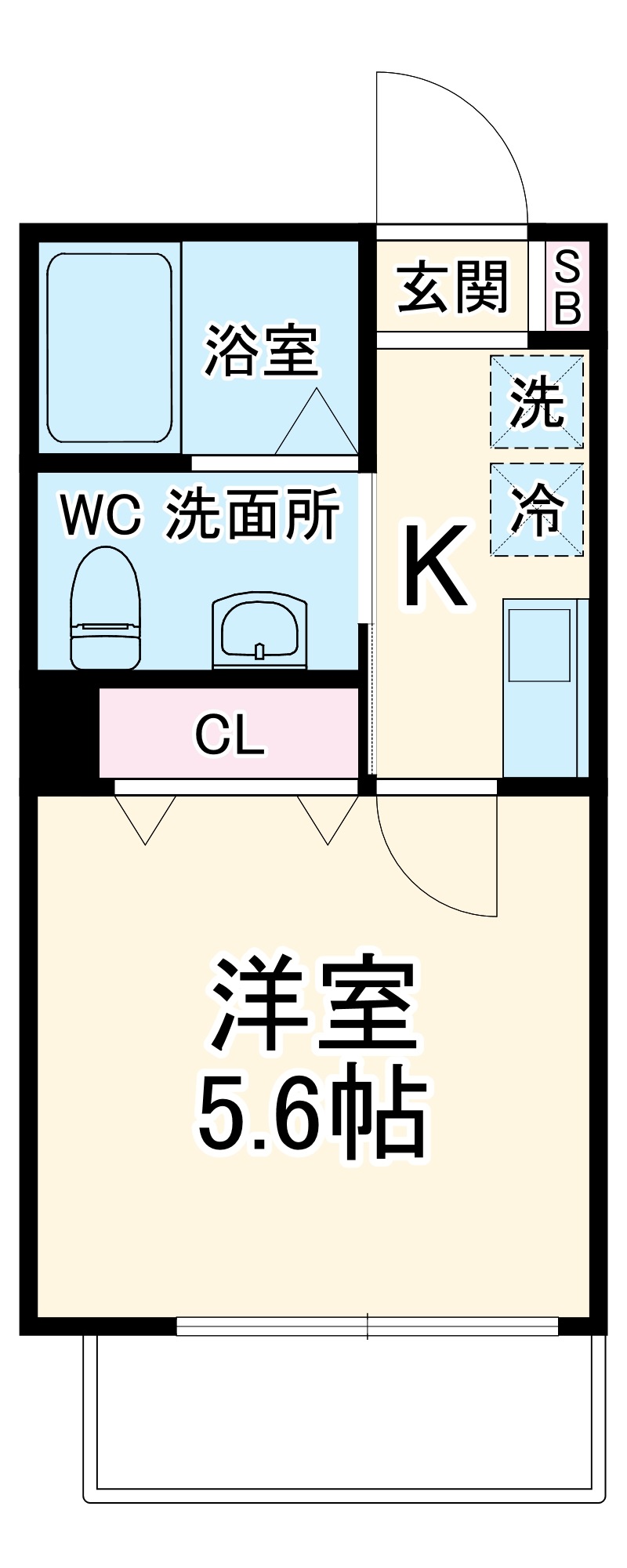 Ambition検見川の間取り