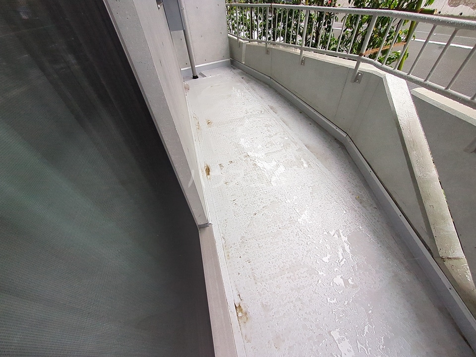 12/23 バルコニー