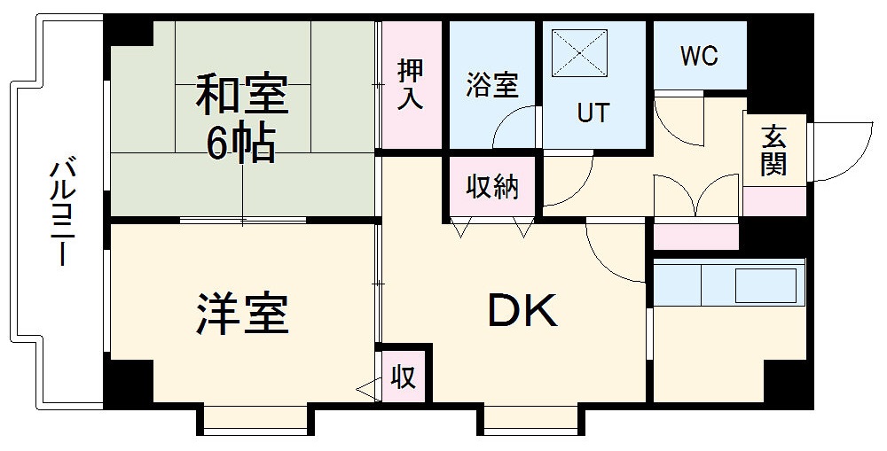 アブニール根岸の間取り