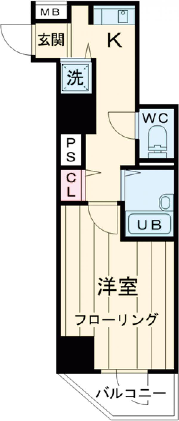 ステージファースト目白の間取り