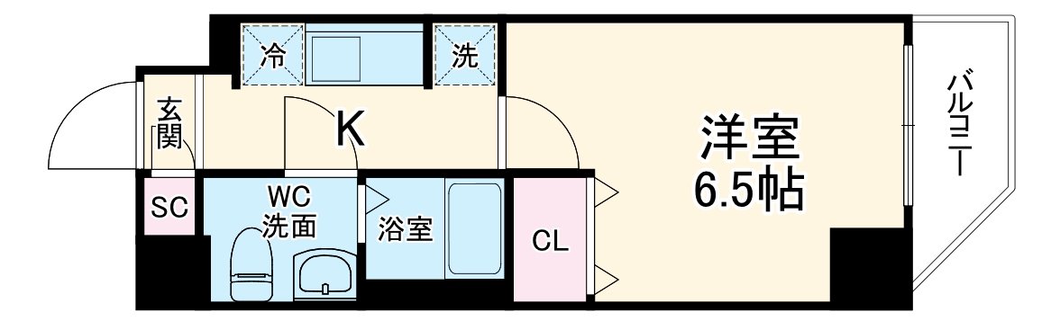 アルファコート西川口27の間取り
