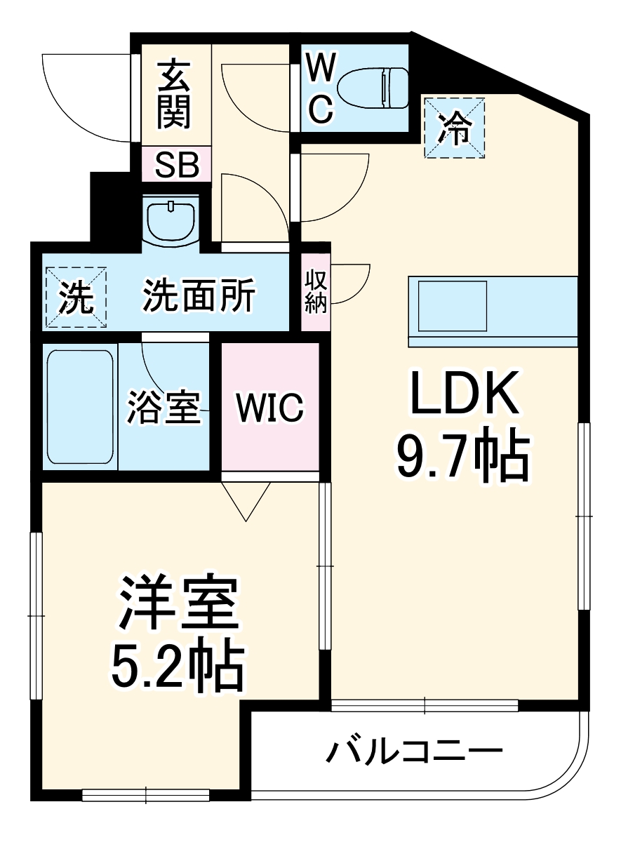 LL.Roomの間取り