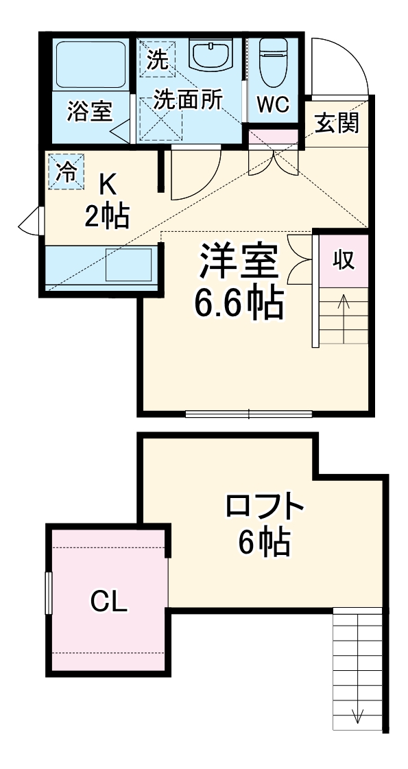PRIMA Art 海老名の間取り