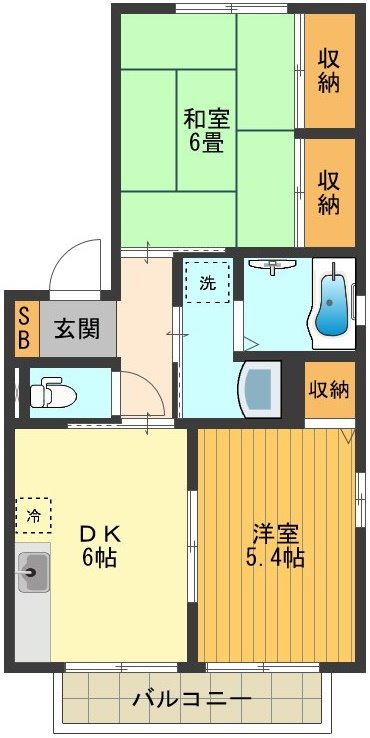 アルカディアの間取り