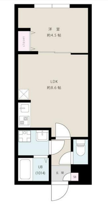SUNRISE武里駅前の間取り