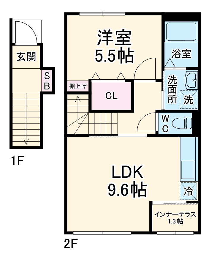 宮前区平2丁目新築アパート(仮の間取り