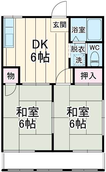 グレースコートの間取り