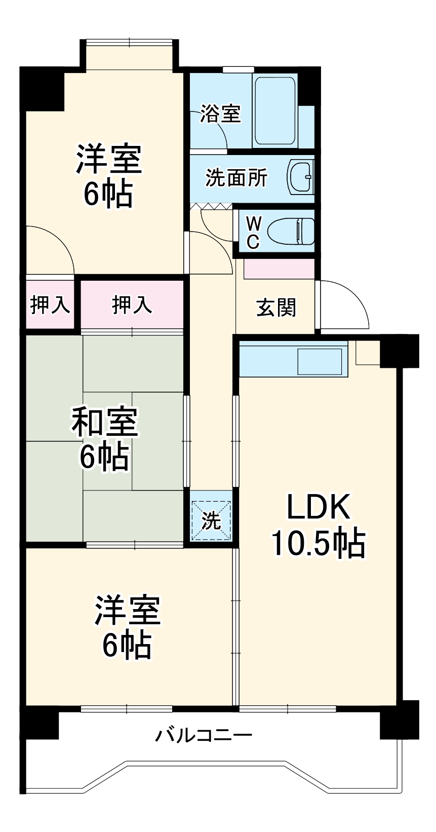 レジデンス オーミの間取り