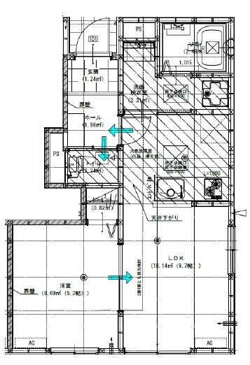 リーブルファイン柏南逆井の間取り