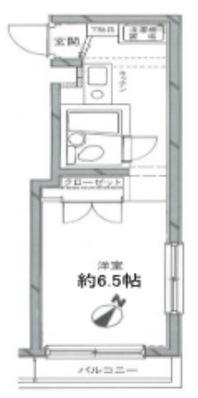 日神パレステージ代田橋の間取り