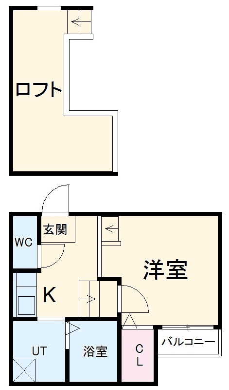 CLUB高畑レジデンスの間取り