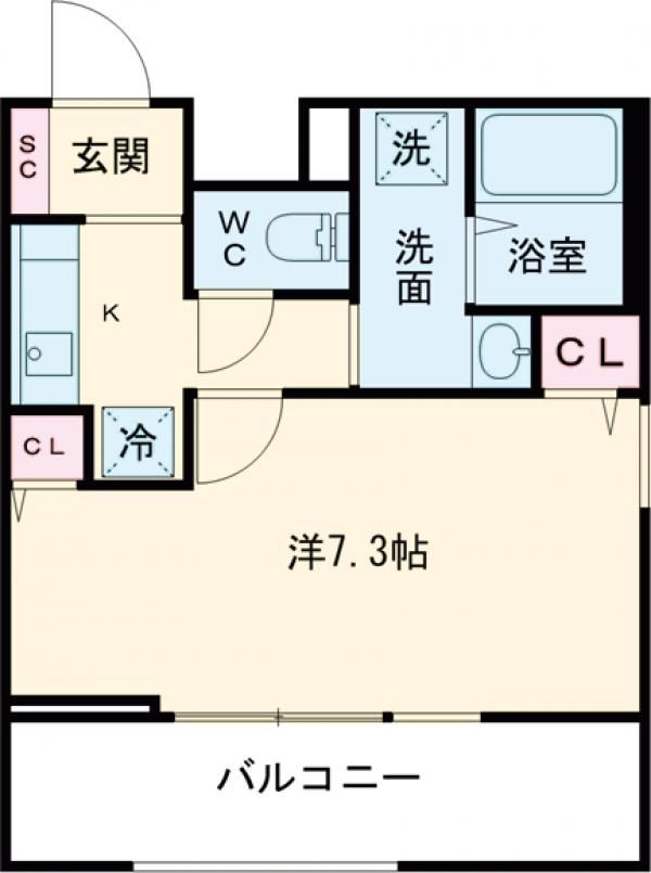 La Douceur巣鴨Eastの間取り