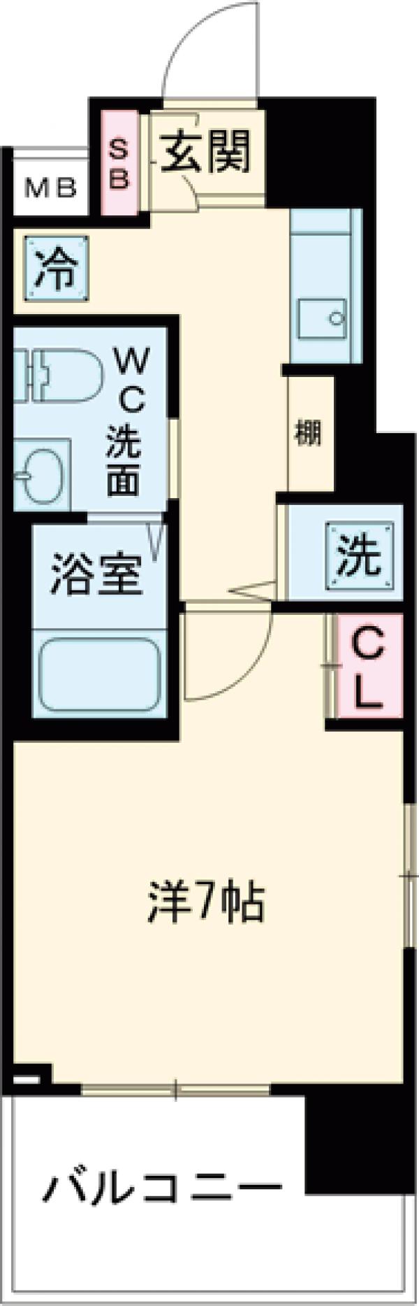 G・コンフォート大山山手通りの間取り