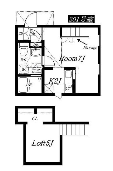PRIMA Art 海老名の間取り