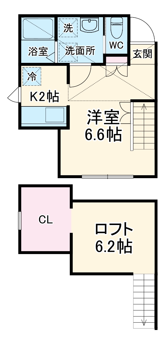 PRIMA Art 海老名の間取り