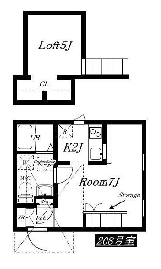 PRIMA Art 海老名の間取り