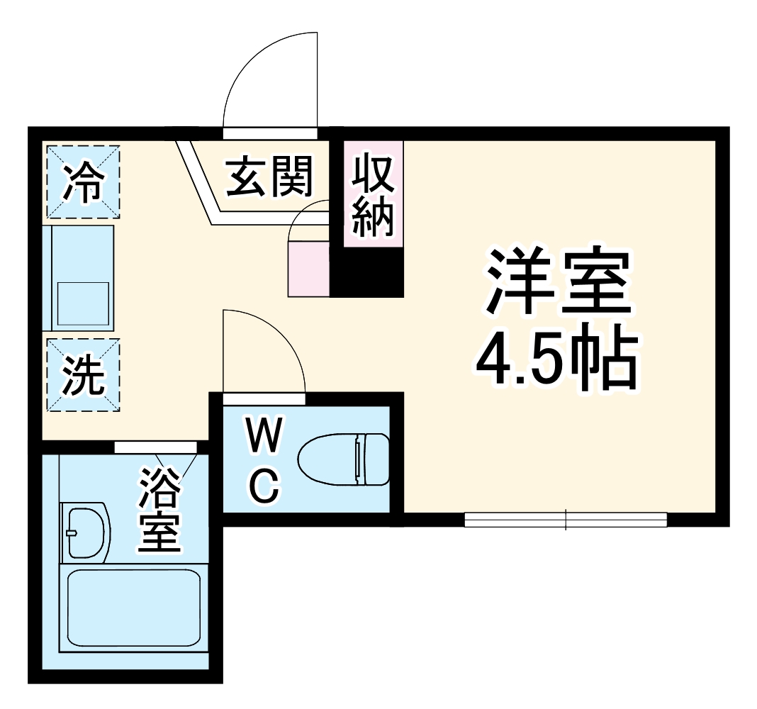 MELDIA海老名の間取り