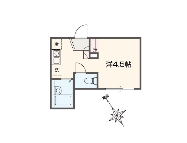 MELDIA海老名の間取り